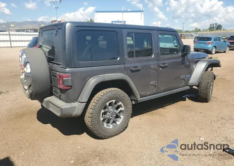 2025 Jeep Wrangler Rubicon 4Xe из США, поврежденный, VIN 1C4RJXR67SW512357